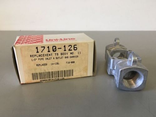 ROBERTSHAW 1710-126, 1/2 gas valve body