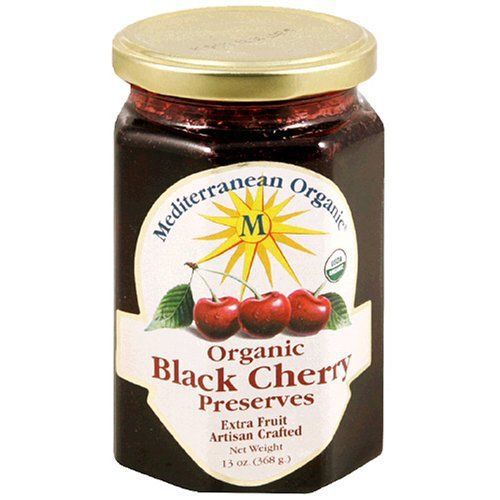 Mediterranean Organic Black Cherry Preserve, 13 Ounce -- 12 per case.