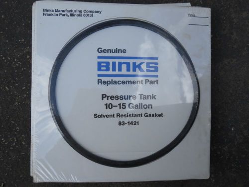 Binks Paint Tank Lid Gasket 10-15 Gallon 83-1421 Pressure Stratoprene ((4225))