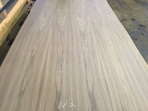 Wood Veneer Walnut 49x98 1 Piece 20Mil Paper Backed &#034;EXOTIC&#034; FEN W12