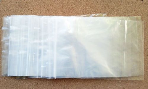 100pc 6&#034; x 9&#034; 2 Mil Reclosable Clear Plastic Ziplock Bag Zip Bag