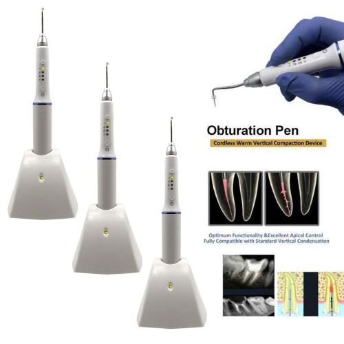 3*Dental Wireless Gutta Percha Obturation Root Endodontic Heated Pen+Tips D-Z1