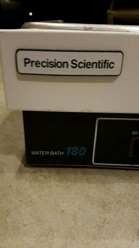 Precision scientific waterbath 180