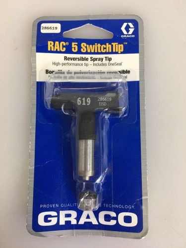 Graco  286619 rac iv switchtip reversible spray tip #619 for sale