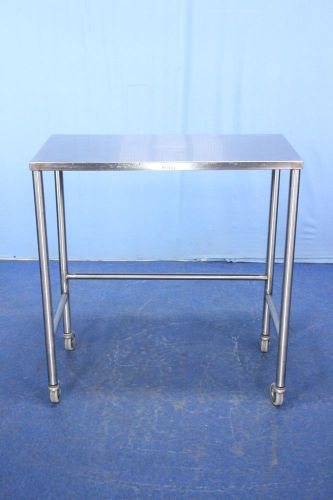 Blickman Stainless Back Table Medical Instruments Table Surgical Table Warranty