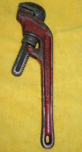 RIDGID E14 OFFSET ARTICULATED PIPE WRENCH PAT. 1929 USA MADE *VINTAGE / ANITQUE*