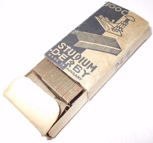 Vintage antique staples stapler desktop item hungary ,,studium&#034; 1930&#039;s for sale