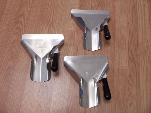 LOT of 3--  PRINCE CASTLE FRENCH FRY / POPCORN BAGGING SCOOP (RH) 152A