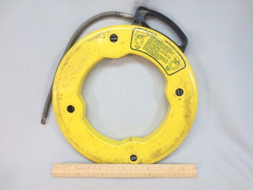 100-ft. holub ind. tapemaster steel fish tape electrical cable puller for sale