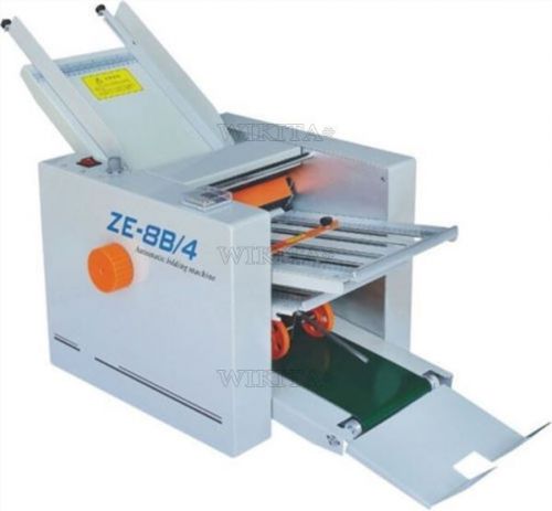 Brand new paper 4 310*700 mm folding plates auto folding machine ze-8b/4 p for sale