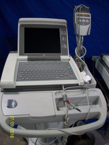GE MAC5000 ECG EKG Machine CAM-14 Acquisition Module &amp; Cart