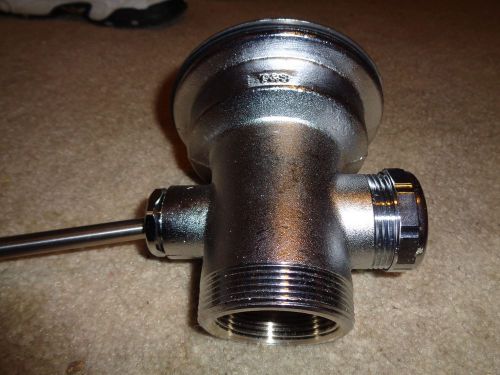 T&amp;s b-3970 waste drain valve with lever handle, 3-1/2&#034; sink opening for sale