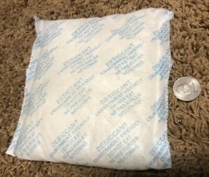 Silica Gel Dessicant Packet Large Size 1lb - 4 Pack