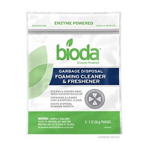 Bioda Garbage Disposal Foaming Cleaner &amp; Freshener, Professional Strength,