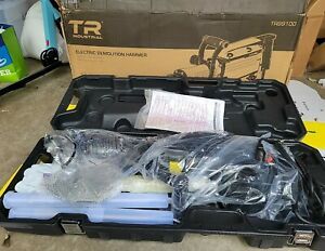 TR Industrial TR89100 Electric Demolition Jackhammer with Point, Flat and Spade
