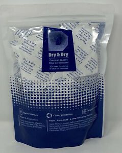 Dry &amp; Dry - Premium Quality Silica Packets - 30 ct - 10 grams each - NIP Sealed