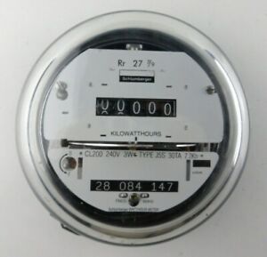 SCHLUMBERGER/SANGAMO ELECTRIC WATTHOUR SMART METER (KWH) CYCLONE, 240V, 200A