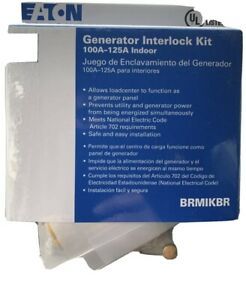 Eaton Generator Interlock Kit 100A-125A Indoor, Type BR