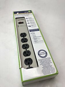 Leviton 5100-IS2 120 Volt 20 Amp Surge Protected 6-Outlet Strip with Switch