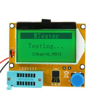 Capacitor Tester Reliable Precise ESR Meter For Dual Diode Automatic Detection