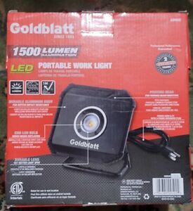 Goldblatt 23W 1500lm LED Portable Work Light New In Box