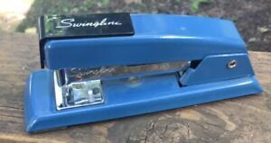 Swingline #711 Compact Desk Stapler Blue Color Made in USA VERY NICE
