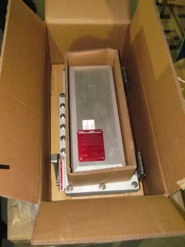 Cooper crouse-hinds explosion proof circuit breaker enclosure  ebbra604 wt50-3 for sale