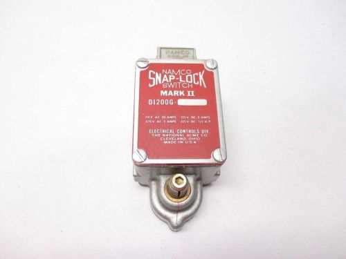 New namco di200g snap-lock mark ii 125v-dc 1/3hp 5a amp switch d441193 for sale