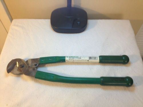 Green Lee718 Cable Cutter MADE IN USA