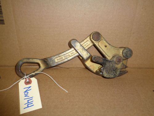 Klein tools  cable grip puller 4500 lb capacity  1685-20   5/32 - 7/8  nov144 for sale