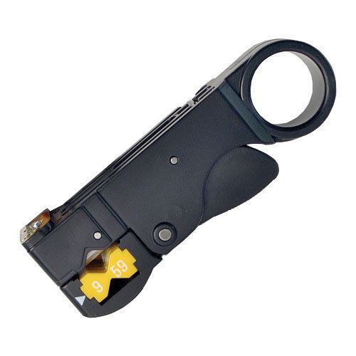 Platinum Tools 15035 E Series 3 Level Coaxial Cable Stripper (Large Cable)