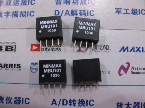 1X MBU101 1W, Ultra Miniature SIP, Single Output DC/DC Converter