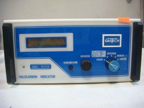 Halocarbon indicator, infrared, model r1-413a, mfg. by gas tech for sale