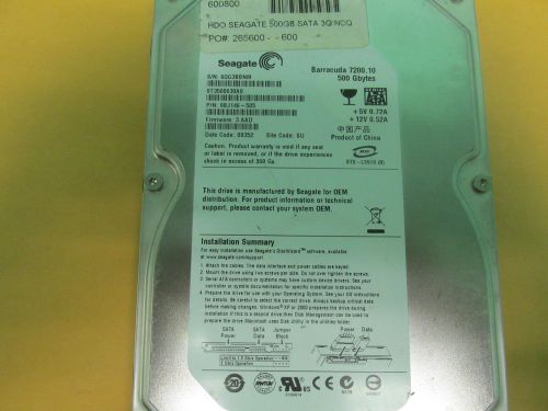 Seagate 7200 500GB ST3500630AS, 100406528 E  M834PKPD( PCB BOARD ONLY )