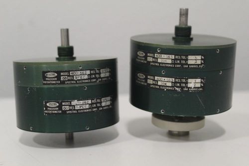 Lot of (2) Spectrol Precision Potentiometer Electronics 400-562 + Free Shipping!