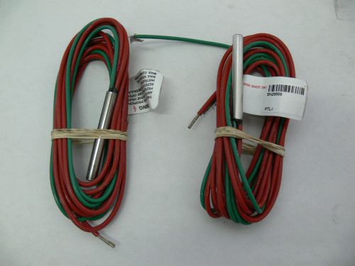 Lot of 2  protector 1 ptl1 temperature sensor  one shot over temp fuse  48&#034; for sale