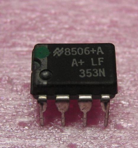 20 - Pieces National Semiconductor LF353N FET Operational Amplifier