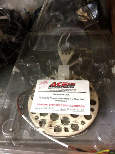 Aceco s33-1520, applied materials spare 6&#034; 150mm teos susceptor s/n 6p-009488-02 for sale