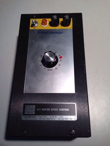 Bodine electric co.    dpm-5030e     d-c motor speed control for sale