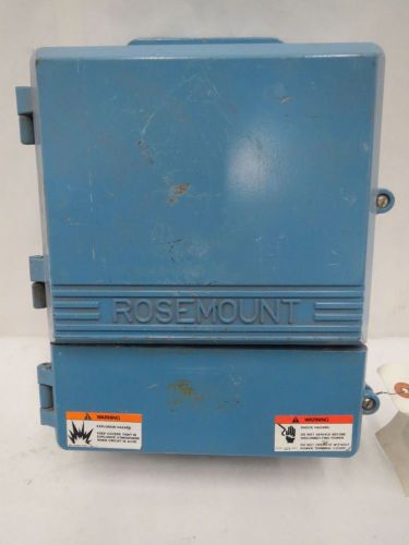 ROSEMOUNT 8712RA12M4 1000PULSE/SEC 2A MAGNETIC FLOW 115V-AC TRANSMITTER B255118