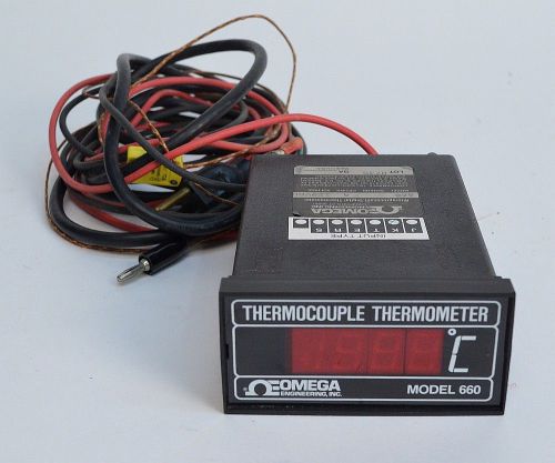 Omega 660 Thermocouple Thermometer