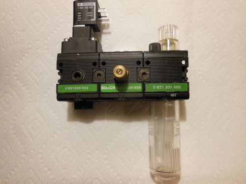 BOSCH Pneumatic Valve w/ Solenoid and oiler 0-821-300-922,0-821-300-926,400 new