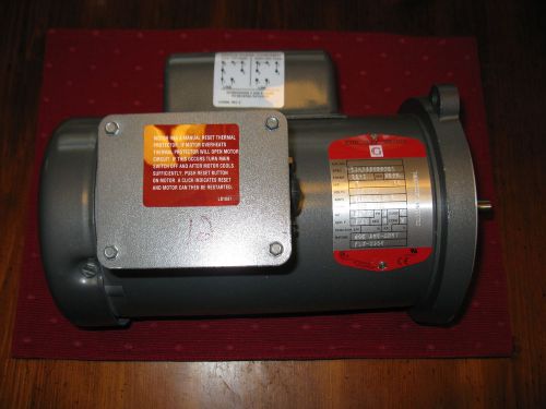 Baldor industrial electric motor 115/230 volt 1/2 hp frame 48yz rpm 1425/1725 ph for sale
