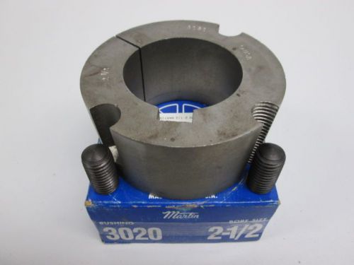 New martin 3020 2-1/2 taper 2-1/2in bore bushing d257072 for sale