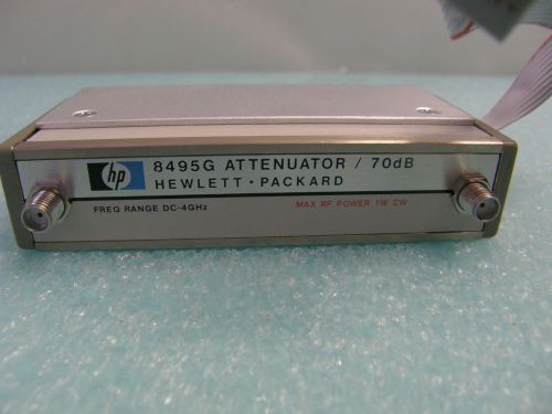 Hp 8495g attenuator/70db dc-4ghz option 002 for sale
