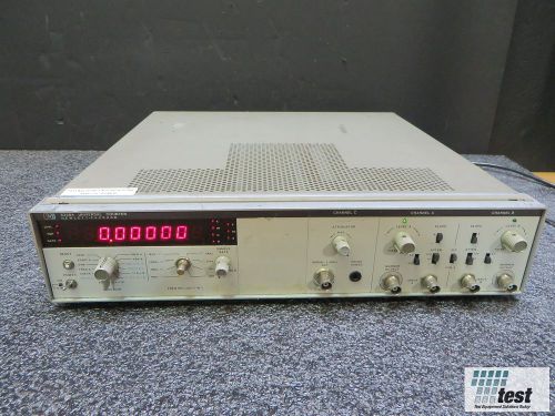 Agilent HP 5328A Universal Frequency Counter w/ options 010,031  ID #24830 SE