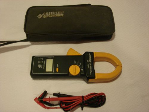 Greenlee cm-1000 clamp meter for sale