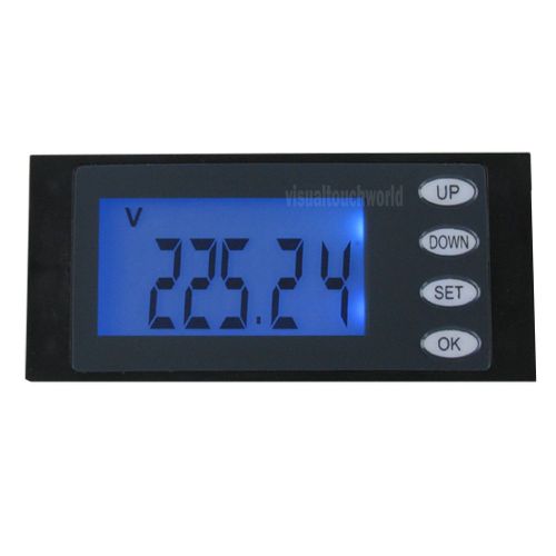 5in1 AC264V30A LCD digital energy power meter volt amp kWh watt running time