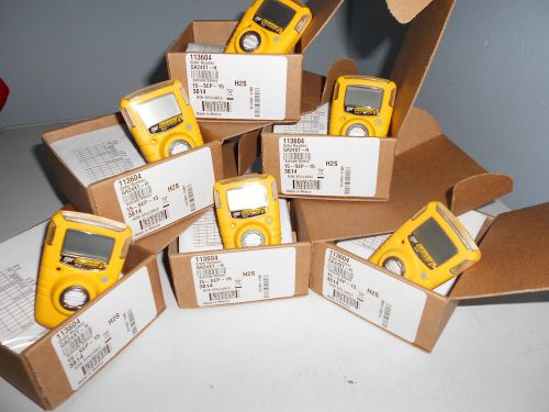 Six (6) new un-activated brand new bw gas alert clip model ga24xt-h for sale