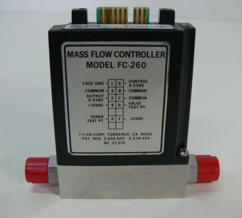Tylan unit fc-260  sih4 gas range 100 sccm mass flow controller for sale